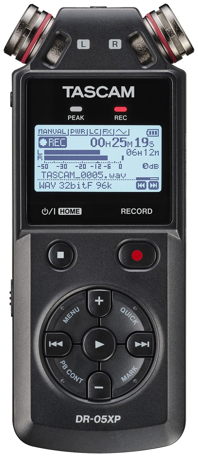 Tascam DR-05XP - ręczny rejestrator stereo z interfejsem audio USB
