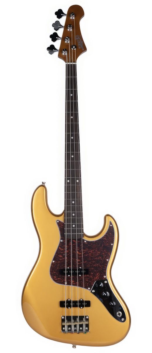 JET JJB-300 GD R - gitara basowa 4-strunowa