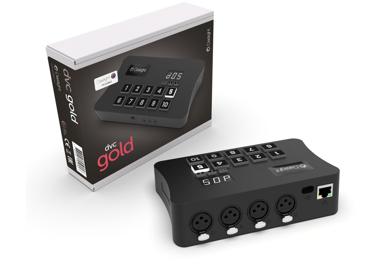 Das light DVC Gold - interfejs DMX