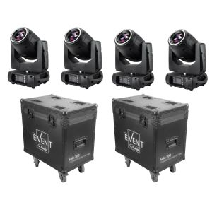 Flash 4x MH-SOLO200 - głowa ruchoma + case