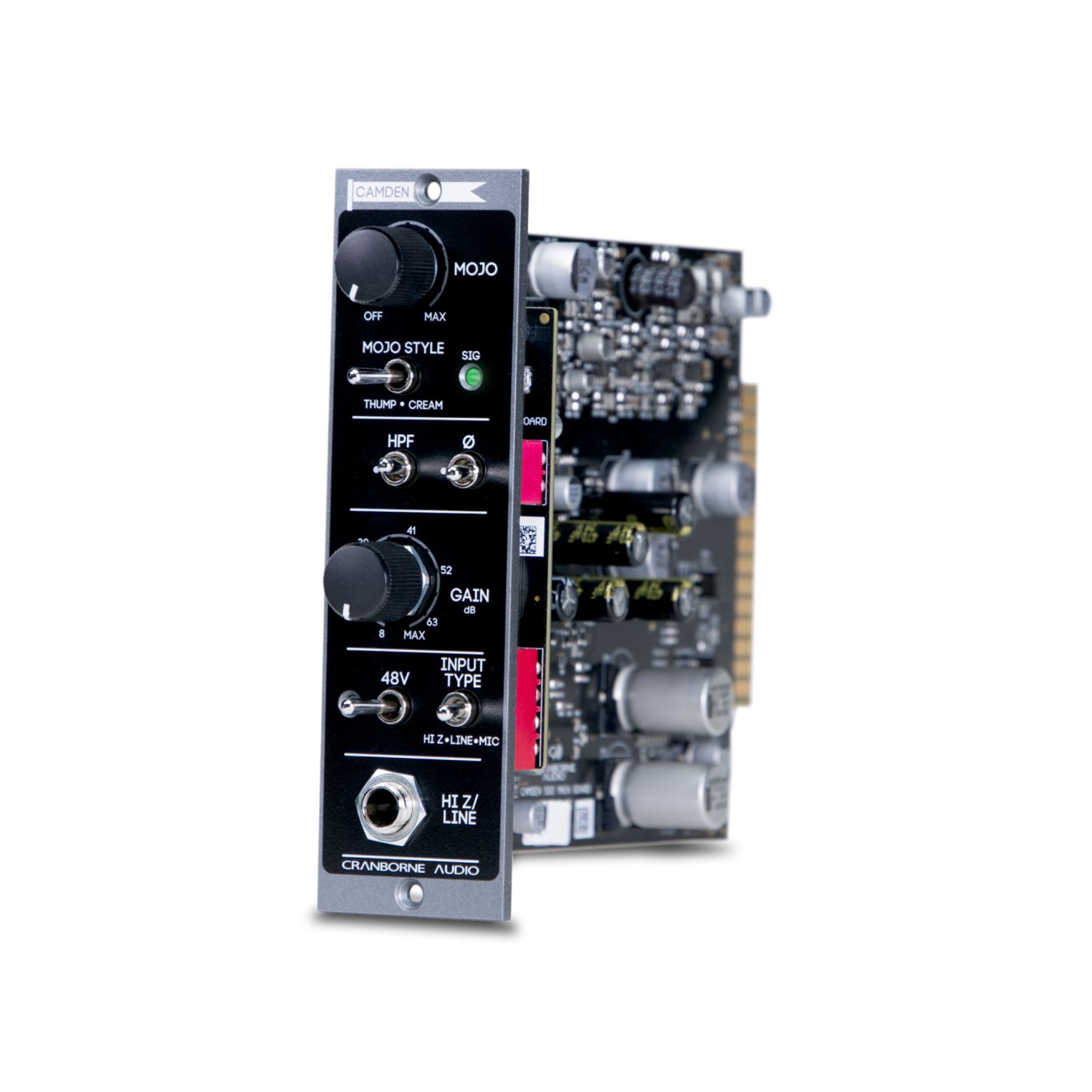 Cranborne Audio Camden 500 - Przedwzmacniacz mikrofonowy, moduł 500 Cranborne Audio Camden 500 - Przedwzmacniacz mikrofonowy, moduł 500