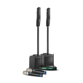 Electro-Voice 2x EVOLVE 30M - System nagłośnieniowy stereo z dwoma mikrofonami bezprzewodowymi