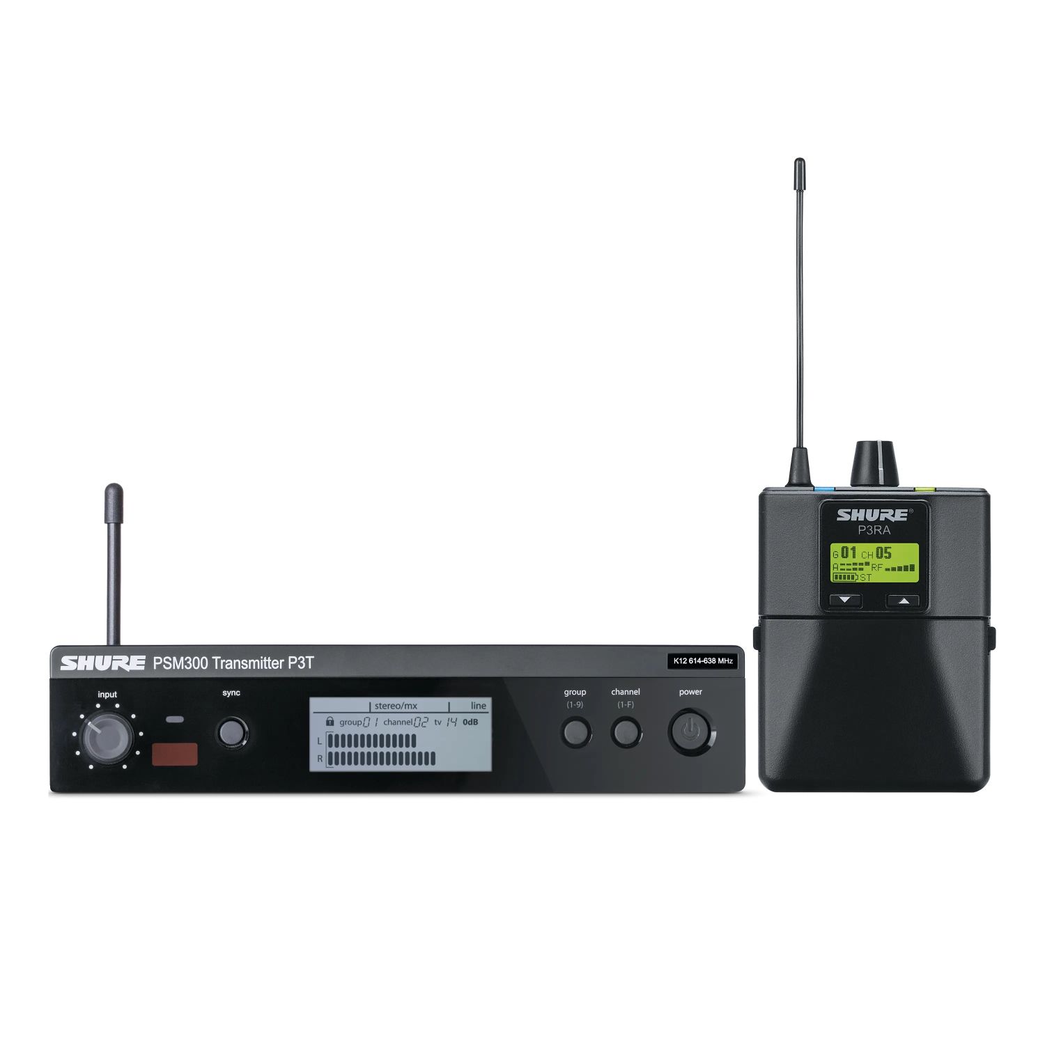 Shure P3TERA-H20 - system bezprzewodowy bodypak+nadajnik (bez słuchawek)