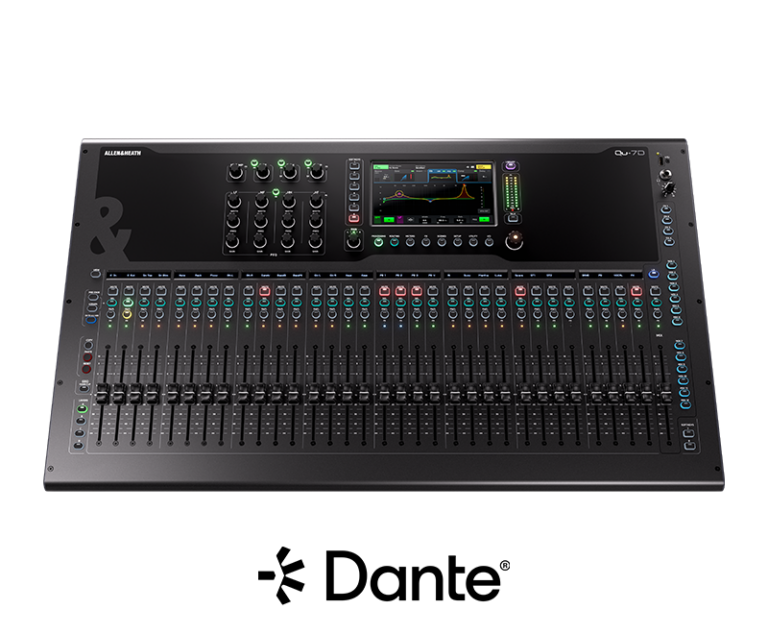 Allen & Heath Qu-7D - mikser cyfrowy z interfejsem Dante