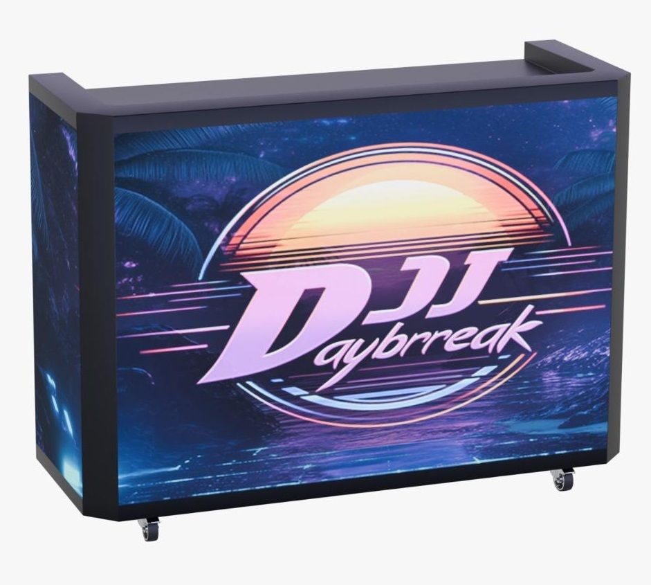 LC DJ Booth - stanowisko DJ z ekranami LED
