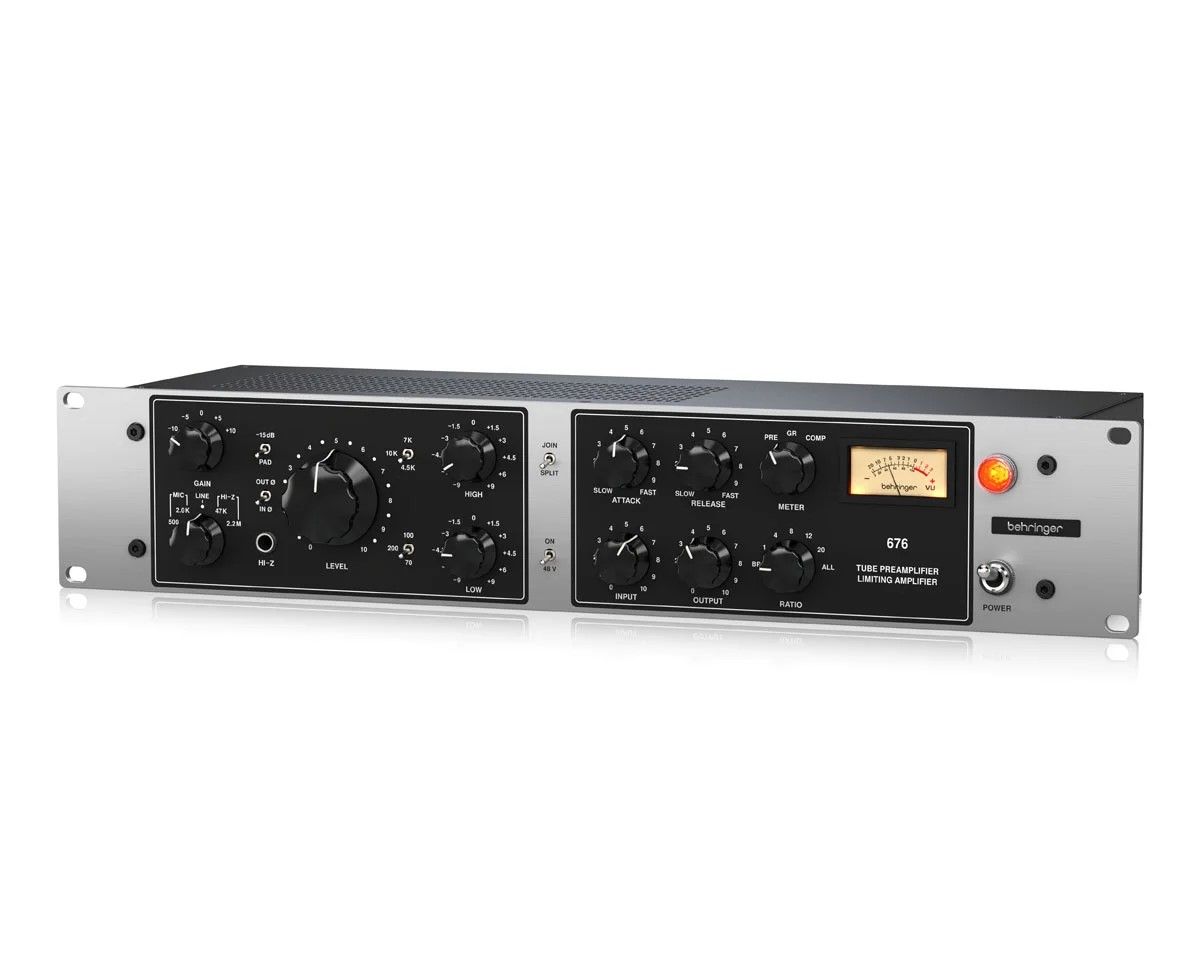 Behringer 676 - przedwzmacniacz mikrofonowy z kompresorem