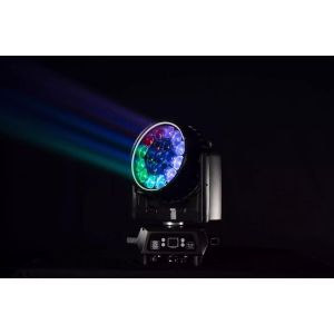 Flash 2x WashFX 1000 IP65 CRMX - głowa ruchoma WASH (para) + case