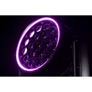 Flash 2x WashFX 1000 IP65 CRMX - głowa ruchoma WASH (para) + case