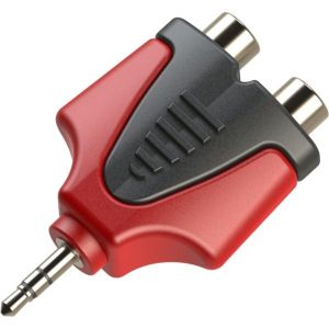 Roxtone RPAN350 - redukcja przejściówka wtyku 1 x 3.5mm stereo do 2 x RCA żeńska