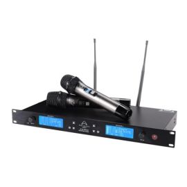 WHARFEDALE WF-300 - system bezprzewodowy z 2 mikrofonami do ręki