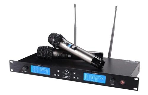 WHARFEDALE WF-300 - system bezprzewodowy z 2 mikrofonami do ręki
