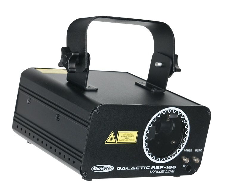 Showtec Galactic RBP-180 - laser czerwony niebieski fioletowy 180 mW