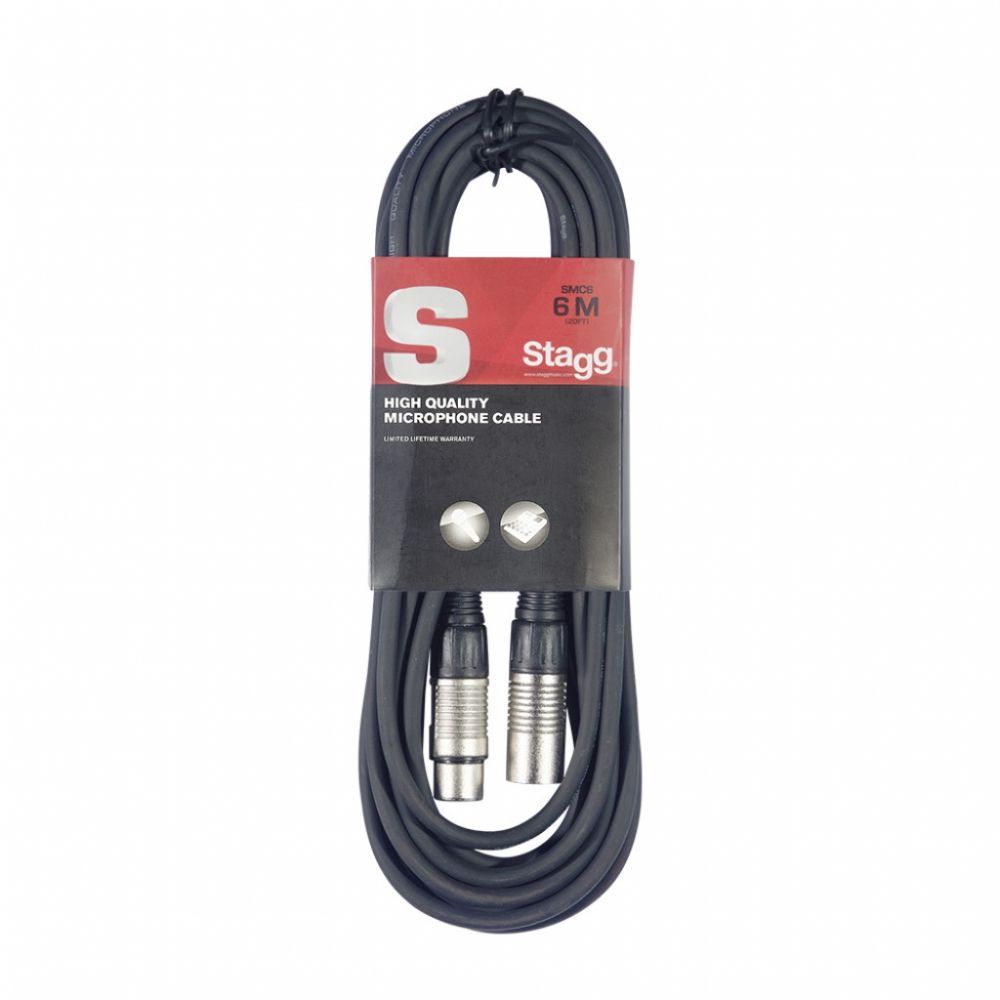 Stagg SMC 6 - kabel mikrofonowy 6m