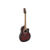 DIMAVERY RB-300 Rounded Back, red - gitara elektro-akustyczna