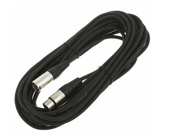 The sssnake SM10BK - kabel mikrofonowy XLR (10m)