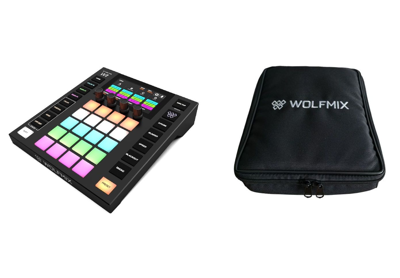 Wolfmix W1 MK2 - sterownik oświetlenia DMX + pokrowiec