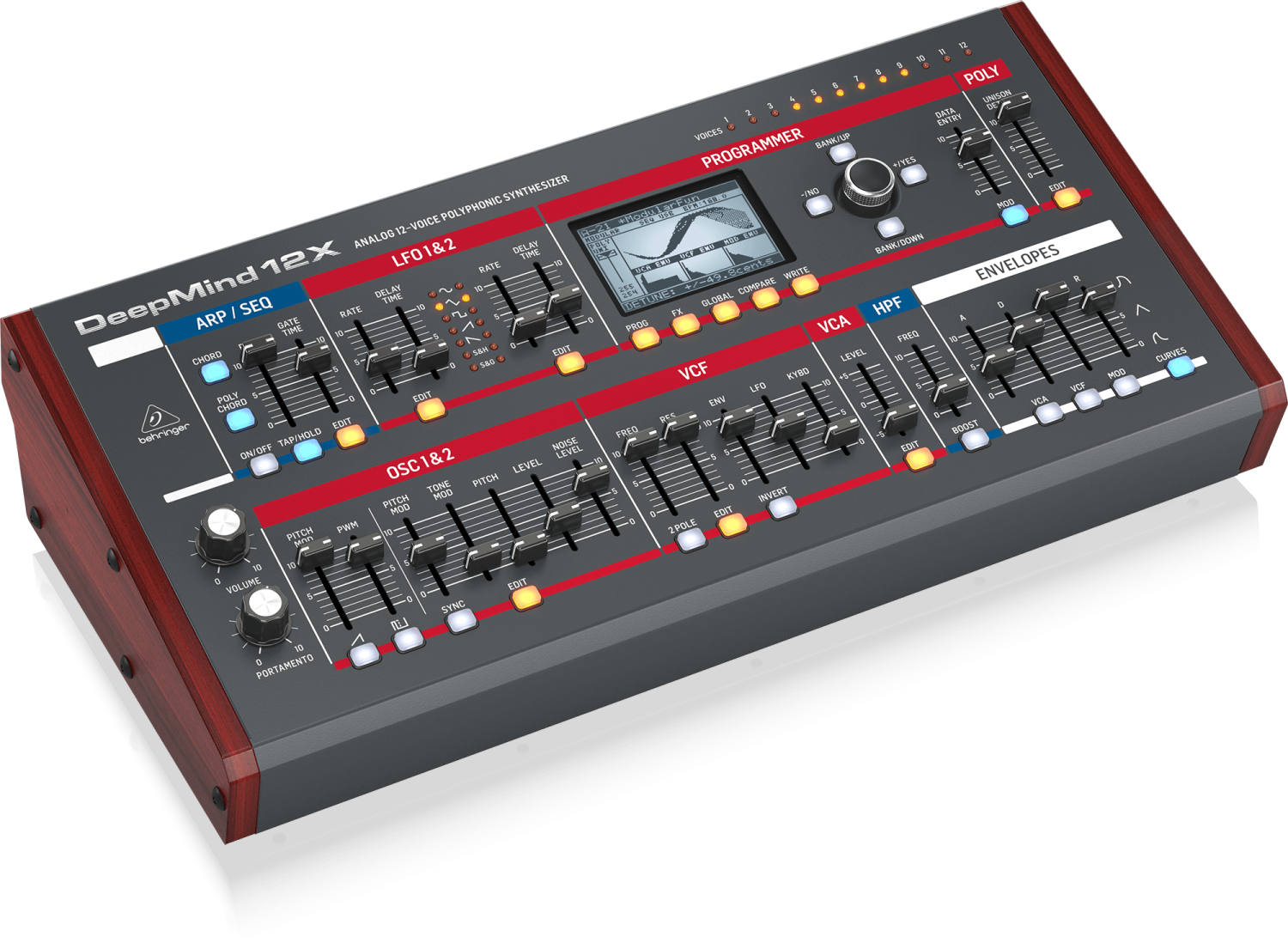 Behringer DEEPMIND 12XD - polifoniczny syntezator analogowy