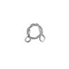 EUROLITE Steel Rope 600x3mm silver with Thimbles - linka montażowa zabezpieczająca
