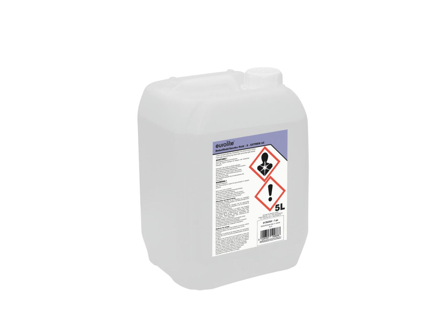 EUROLITE SMOKE FLUID -X- Extreme A2, - płyn do dymu (5l)
