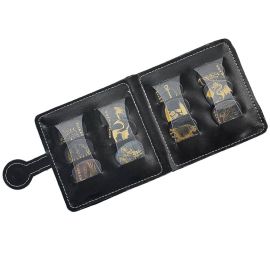 BOSTON PP512 - portfel na 12 szt. kostek (czarny)