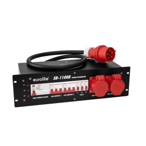 EUROLITE SB-1100B - rozdzielacz 32 A w obudowie 483 mm (19")