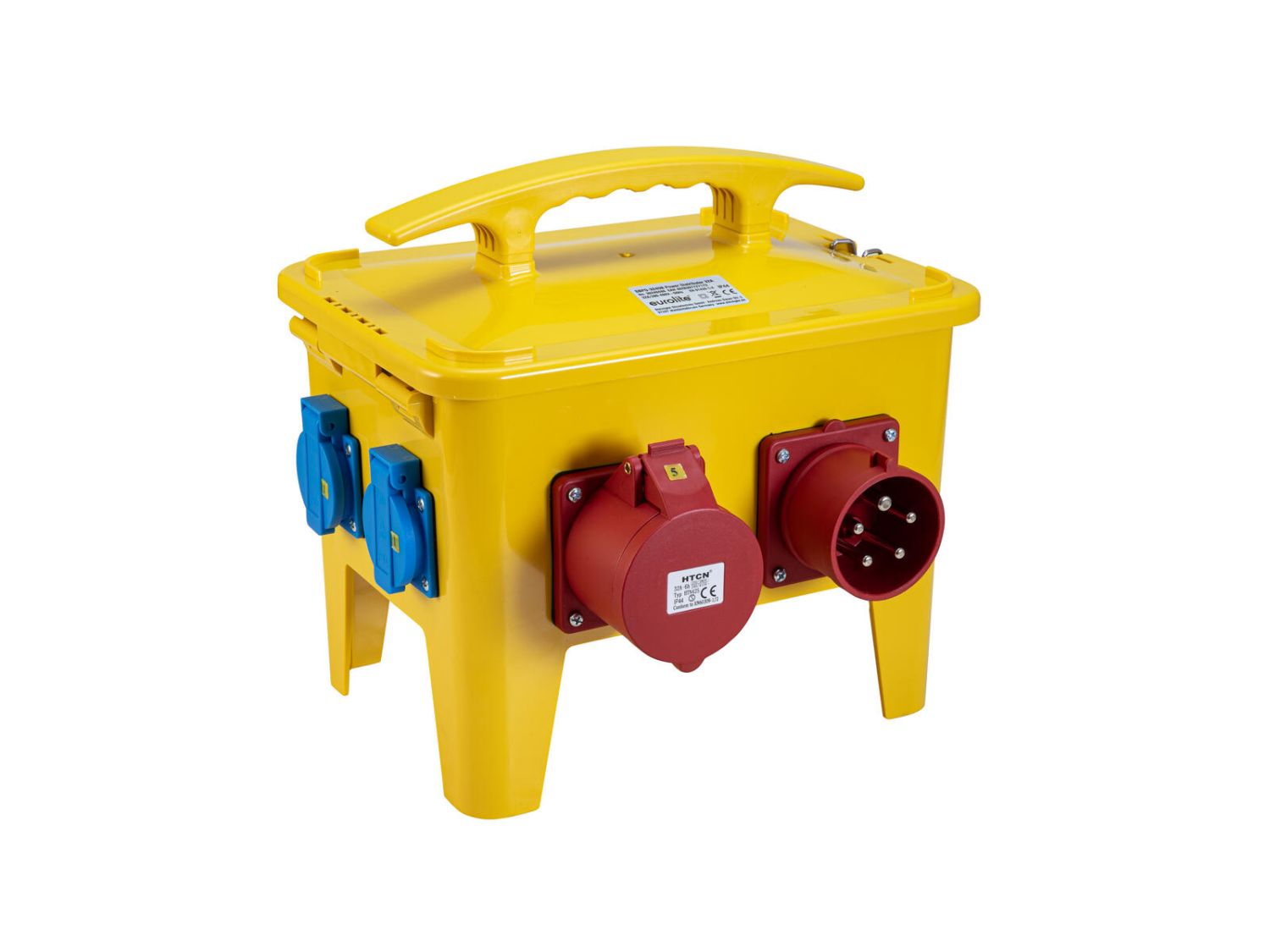 EUROLITE SBPO-3240B Power Distributor - Praktyczny rozdzielacz 32 A w obudowie 483 mm (19")