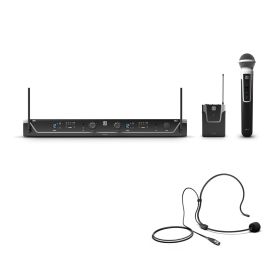 LD SYSTEMS U305 HBH 2 - system bezprzewodowy z mikrofonem do ręki i nagłownym