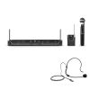 LD SYSTEMS U305 HBH 2 - system bezprzewodowy z mikrofonem do ręki i nagłownym