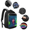  DH Style Led Backpack świecący plecak z ekranem LED RGB USB-A aplikacja Bluetooth 8 wbudowanych efektów wyświetlania 