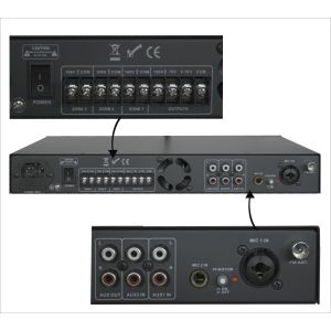 RH SOUND DTY-240BC - wzmacniacz 100V