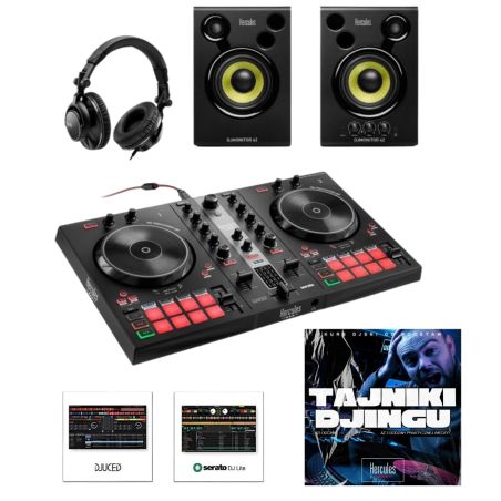 Hercules DJ Essentials Kit - gotowy zestaw Djski