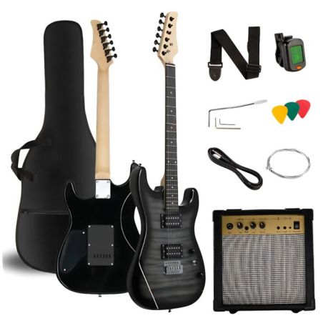 V-TONE EGW 39 GY gitara elektryczna 4/4 stratocast