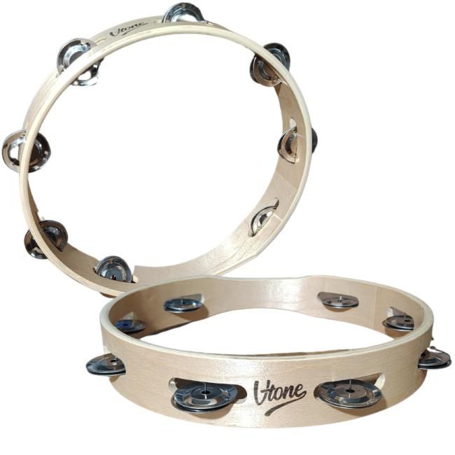 V-TONE T10 tamburyno tamburyn jednorzędowy 8 dzwon