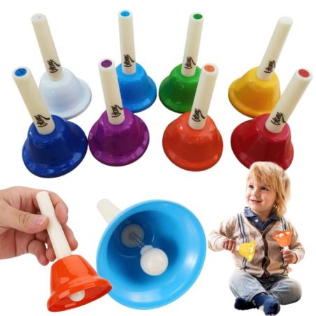 V-TONE RR8 dzwonki z rączką diatoniczne kolorowe r