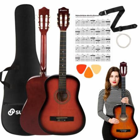 SUPRIMO CGS2 SB gitara klasyczna 4/4 sunburst do n