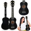 SUPRIMO UK21 BK ukulele sopranowe 21"" czarne drewn