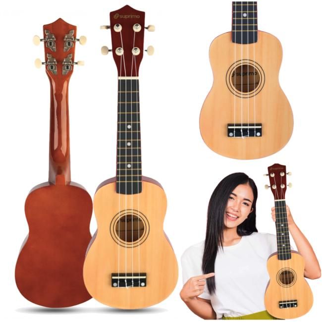 SUPRIMO UK21 NW ukulele sopranowe 21"" naturalne dr SUPRIMO UK21 NW ukulele sopranowe 21"" naturalne dr