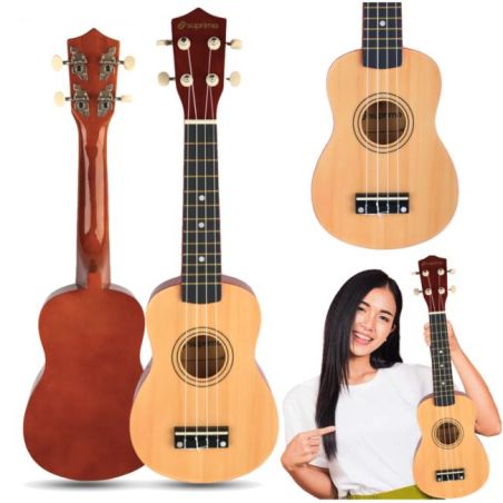 SUPRIMO UK21 NW ukulele sopranowe 21"" naturalne dr