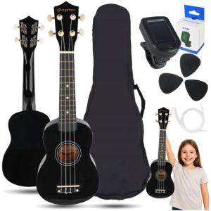 SUPRIMO UK21 SET BK ukulele sopranowe 21"" czarne