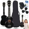 SUPRIMO UK21 SET BK ukulele sopranowe 21"" czarne