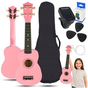 SUPRIMO UK21 SET PK ukulele sopranowe 21"" różowe