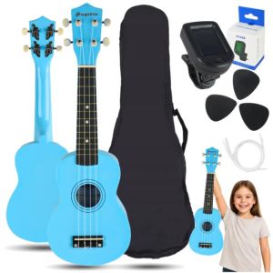 SUPRIMO UK21 SET LB ukulele sopranowe 21"" niebiesk