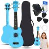 SUPRIMO UK21 SET LB ukulele sopranowe 21"" niebiesk
