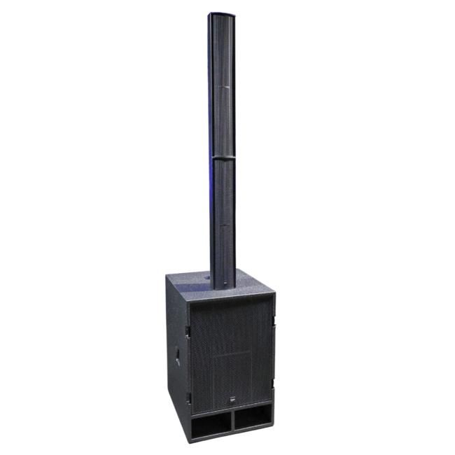  V-TONE BOOSTER 18 profesjonalny aktywny słupkowy system nagłośnienia 1400W RMS wzmacniacz 800W DSP 