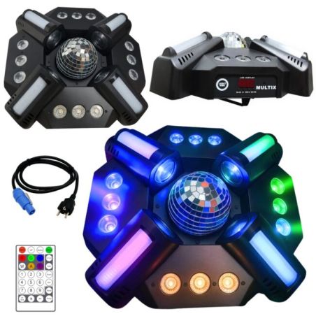 LIGHT4ME MULTIX multiefekt świetlny 3w1 LED scenic