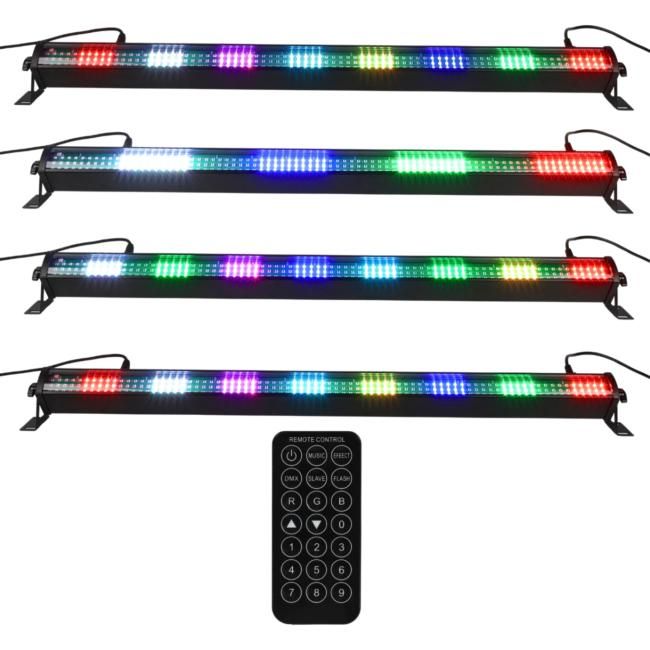 LIGHT4ME WASH BAR 240/16 IR SMD listwa oświetlenio LIGHT4ME WASH BAR 240/16 IR SMD listwa oświetleniowa wall washer dekoracja światłem 240x1,5W RGB SMD5050 LED