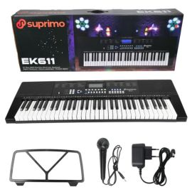 SUPRIMO EK611 keyboard elektroniczny edukacyjny 61