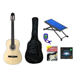 RIVERWEST G-391 - gitara klasyczna + akcesoria