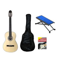 RIVERWEST G-391 - gitara klasyczna + akcesoria