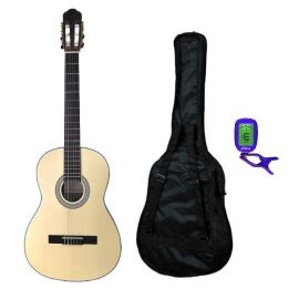 RIVERWEST G-391 - gitara klasyczna + pokrowiec + stroik